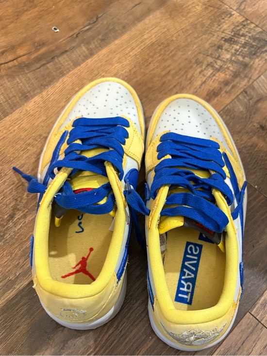 Jordan Shoes - Nike Air Jordan 1 Low OG x Travis Scott 'Canary' sneakers 5.5 w, 4y or 5m